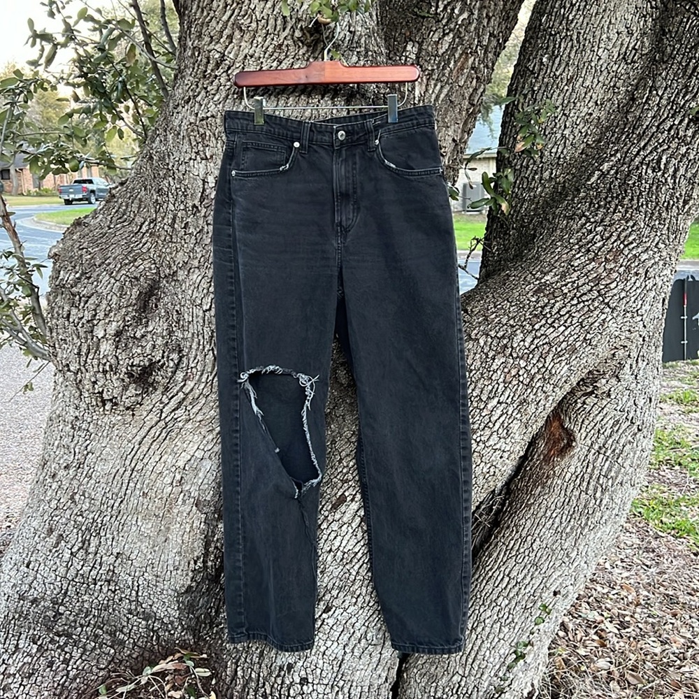 &Denim Black Jeans